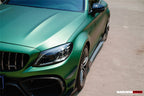 DARWINPRO - MERCEDES BENZ W205 C63 & S AMG COUPE 2015 -2021 CARBON FIBER IMP SIDE SKIRTS
