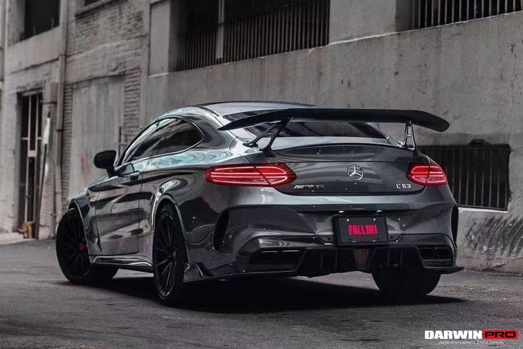 DARWINPRO - MERCEDES BENZ W205 C63 & S AMG COUPE 2015 -2021 CARBON FIBER IMP STYLE SPOILER