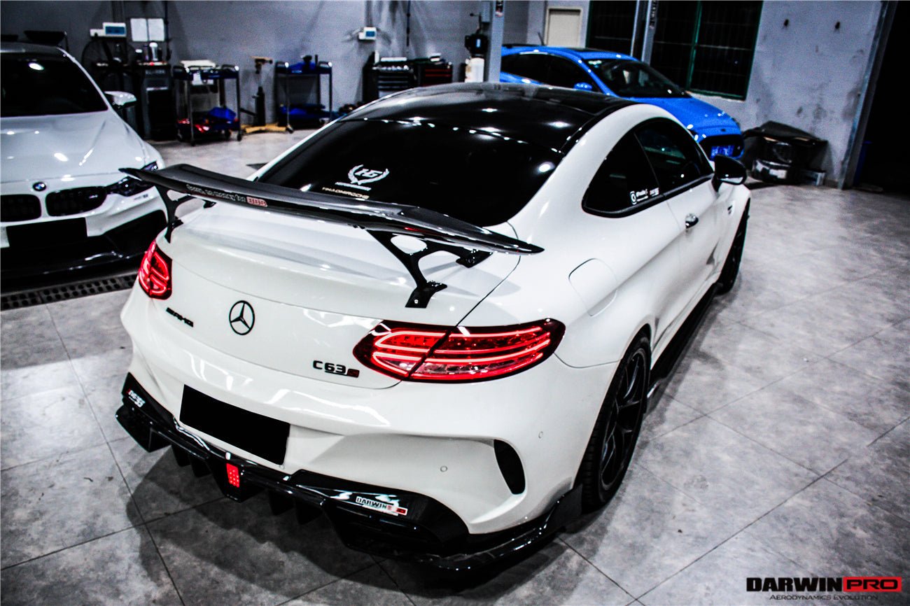 DARWINPRO - MERCEDES BENZ W205 C63 & S AMG COUPE 2015 -2021 CARBON FIBER IMP STYLE SPOILER
