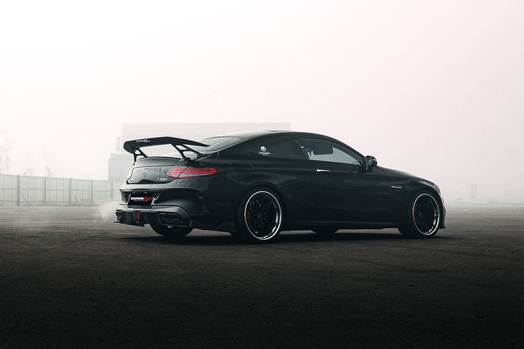 DARWINPRO - MERCEDES BENZ W205 C63 & S AMG COUPE 2015 -2021 CARBON FIBER IMP STYLE SPOILER