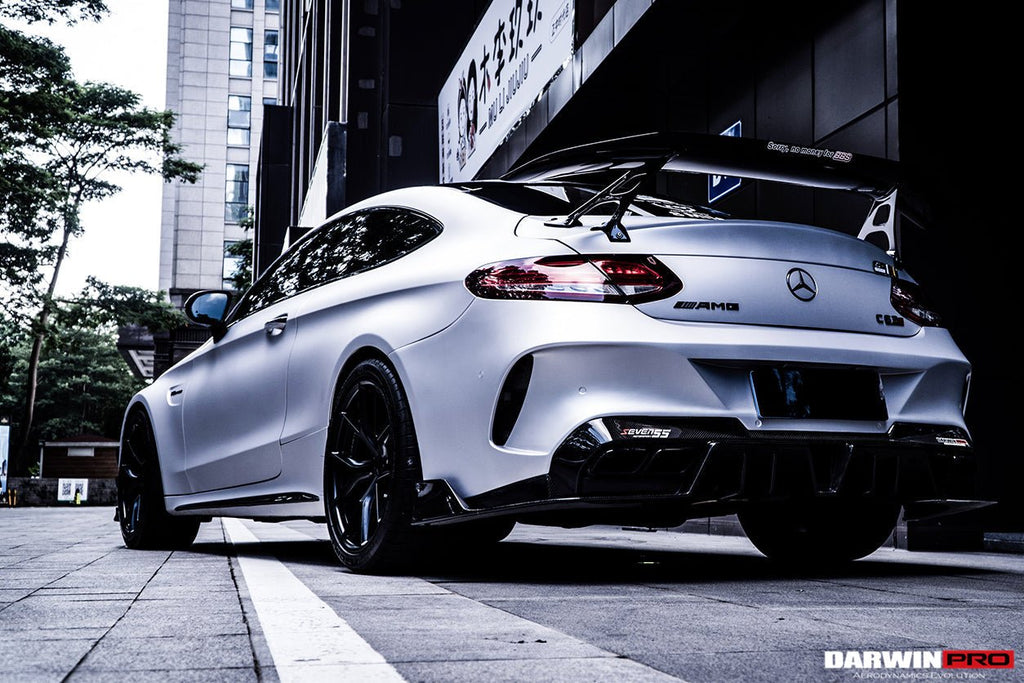 DARWINPRO - MERCEDES BENZ W205 C63 & S AMG COUPE 2015 -2021 CARBON FIBER IMP STYLE SPOILER
