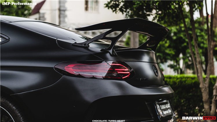 DARWINPRO - MERCEDES BENZ W205 C63 & S AMG COUPE 2015 -2021 CARBON FIBER IMP STYLE SPOILER