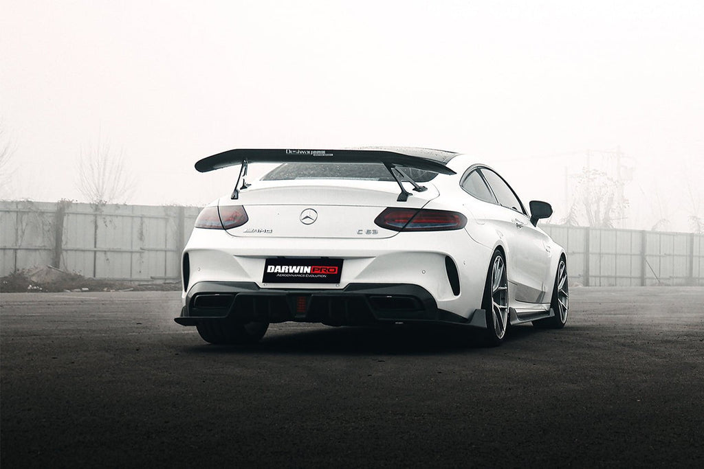 DARWINPRO - MERCEDES BENZ W205 C63 & S AMG COUPE 2015 -2021 CARBON FIBER IMP STYLE SPOILER