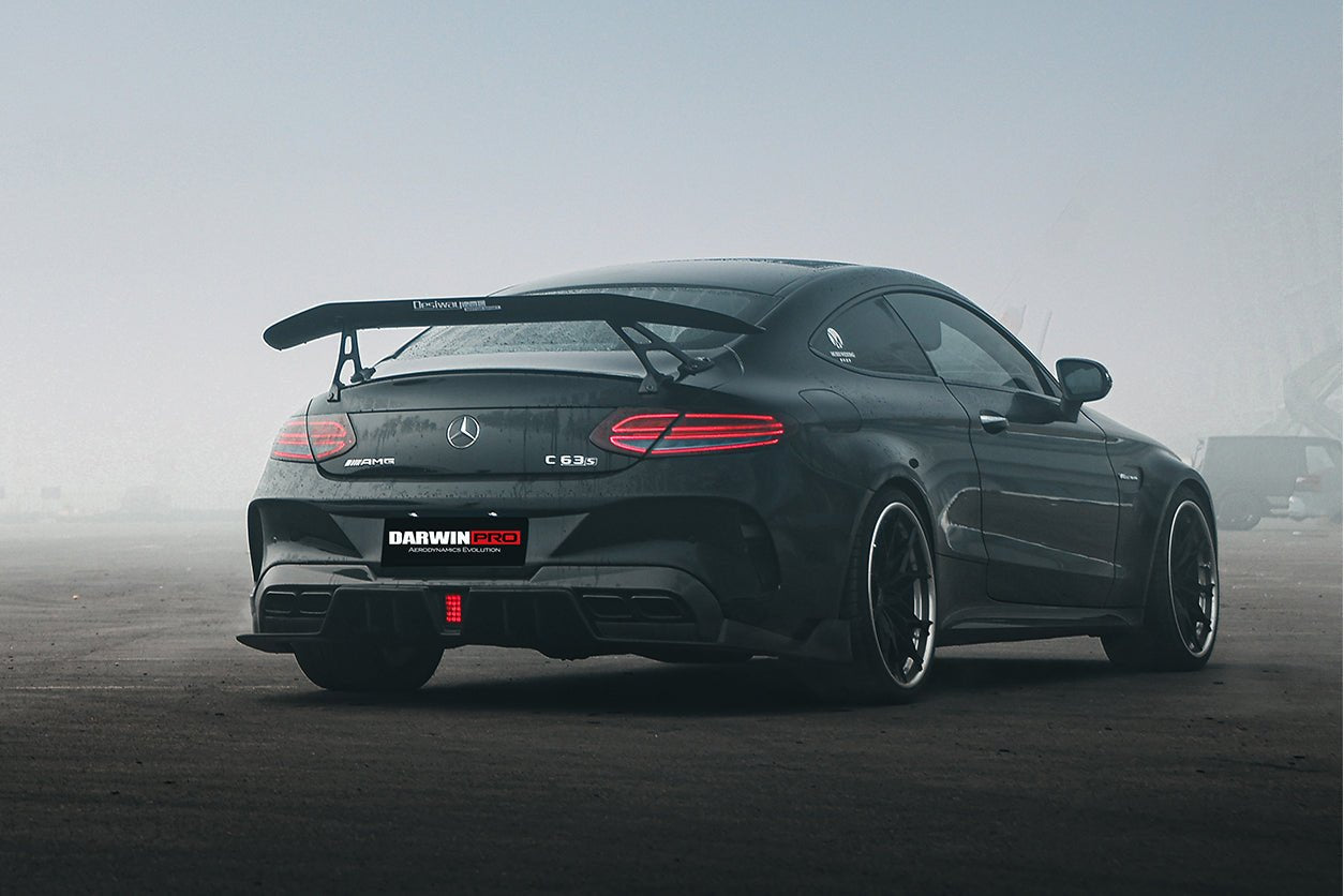 DARWINPRO - MERCEDES BENZ W205 C63 & S AMG COUPE 2015 -2021 CARBON FIBER IMP STYLE SPOILER