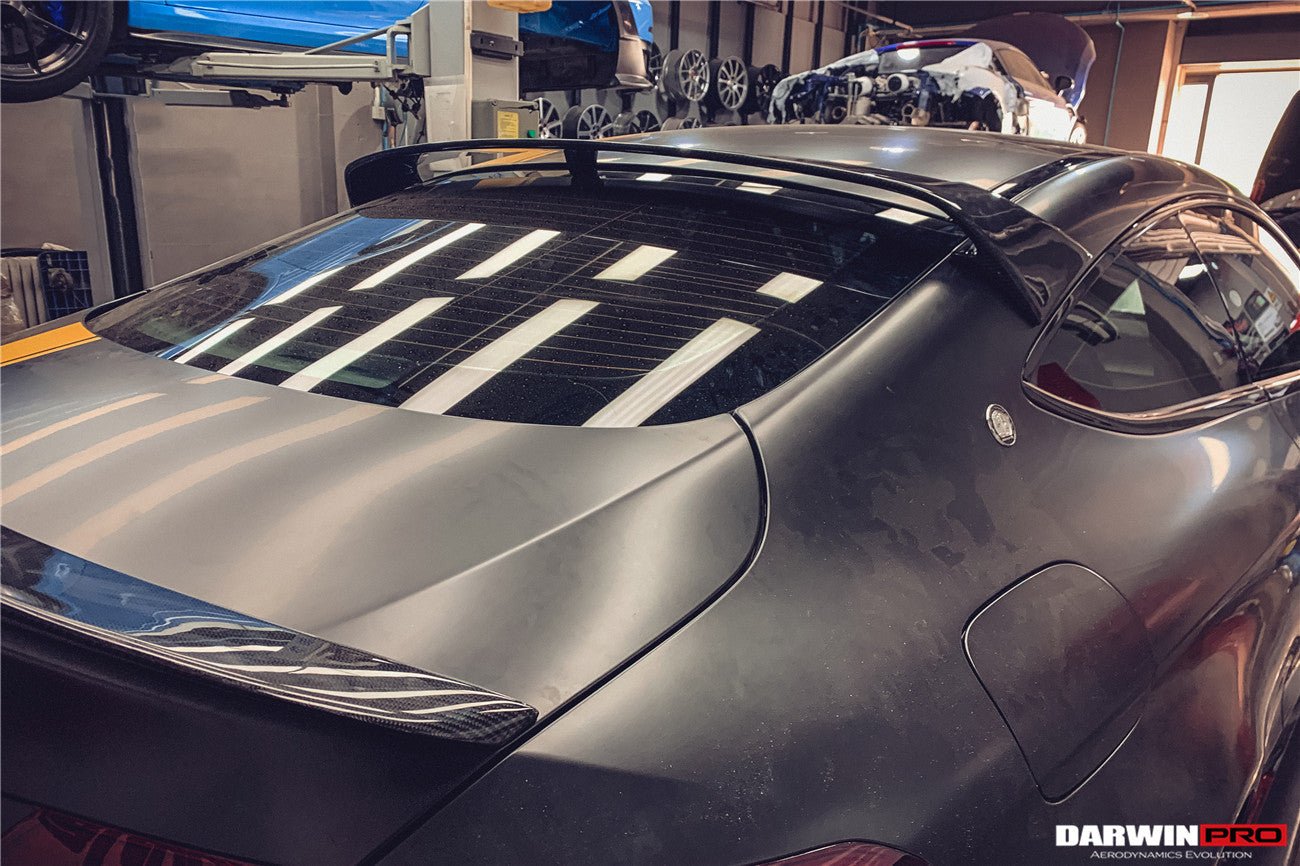 DARWINPRO - MERCEDES BENZ W205 C63 & S AMG COUPE 2015 -2021  CARBON FIBER REAR ROOF SPOILER
