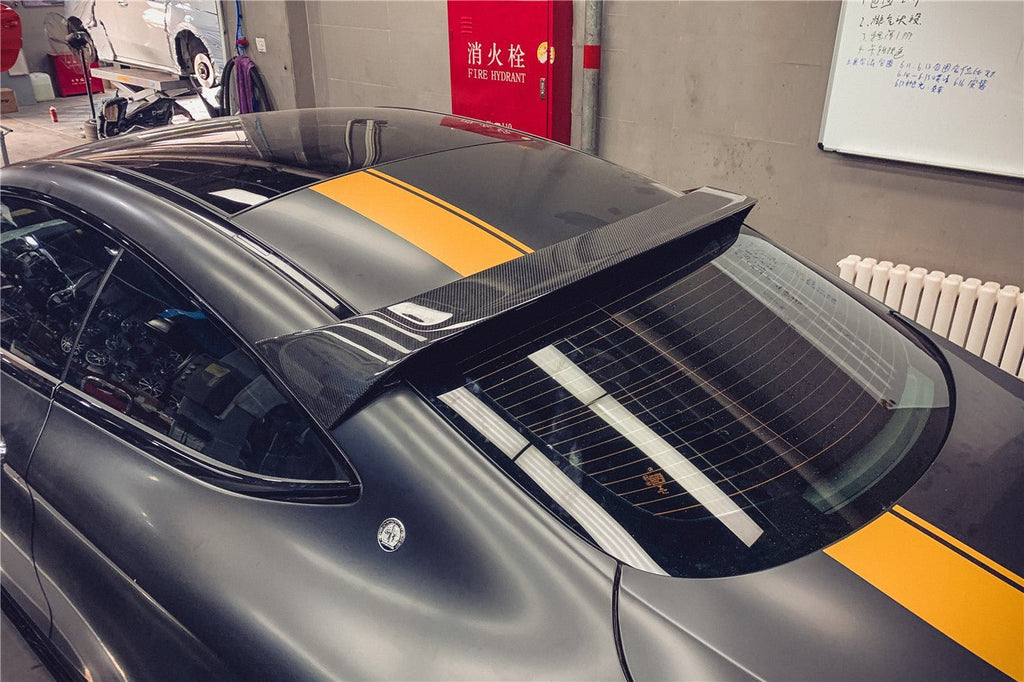 DARWINPRO - MERCEDES BENZ W205 C63 & S AMG COUPE 2015 -2021  CARBON FIBER REAR ROOF SPOILER