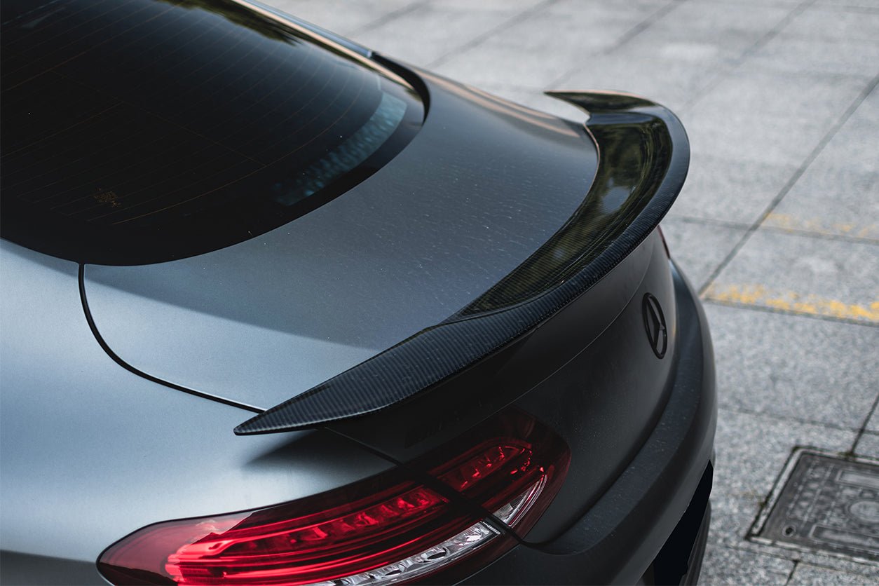 DARWINPRO - MERCEDES BENZ W205 C63 & S AMG COUPE 2015 -2021 CARBON FIBER RT-II STYLE SPOILER