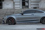 DARWINPRO - MERCEDES BENZ W205 C63 & S AMG COUPE 2015 -2021 CARBON FIBER SIDE SKIRTS