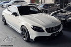 DARWINPRO - MERCEDES BENZ W205 C63 & S AMG COUPE 2015 -2021 CARBON FIBER SIDE SKIRTS PS STYLE