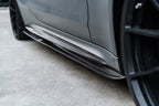 DARWINPRO - MERCEDES BENZ W205 C63 & S AMG COUPE 2015 -2021 CARBON FIBER SIDE SKIRTS PS STYLE