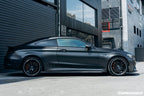 DARWINPRO - MERCEDES BENZ W205 C63 & S AMG COUPE 2015 -2021 CARBON FIBER SIDE SKIRTS PS STYLE