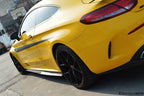 DARWINPRO - MERCEDES BENZ W205 C63 & S AMG COUPE 2015 -2021 CARBON FIBER SIDE SKIRTS PS STYLE