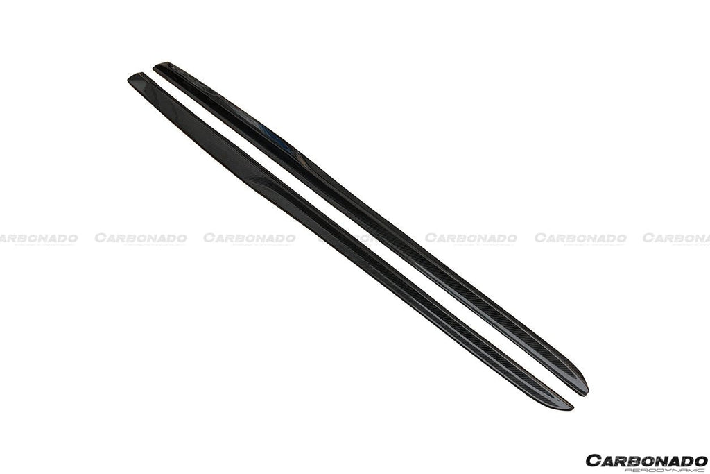DARWINPRO - MERCEDES BENZ W205 C63 & S AMG COUPE 2015 -2021 CARBON FIBER SIDE SKIRTS PS STYLE