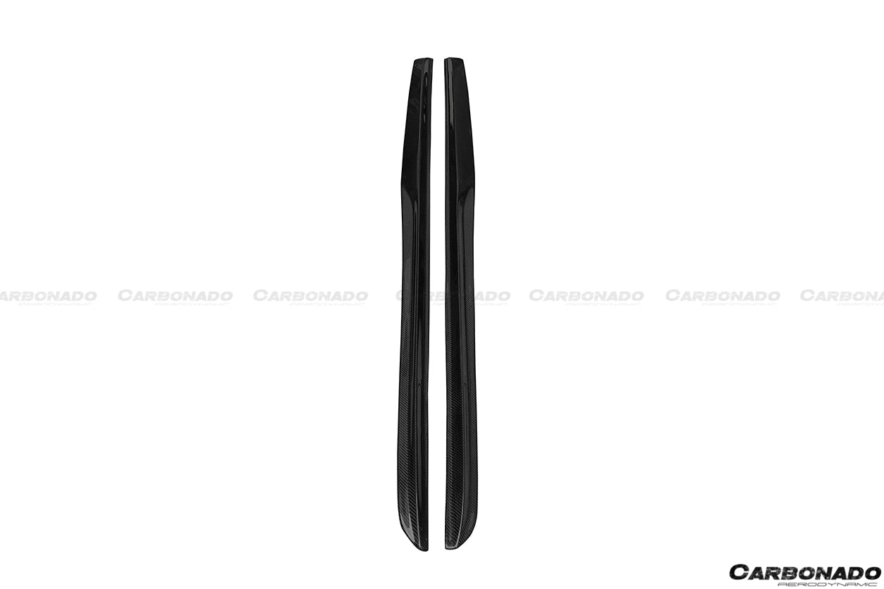 DARWINPRO - MERCEDES BENZ W205 C63 & S AMG COUPE 2015 -2021 CARBON FIBER SIDE SKIRTS PS STYLE
