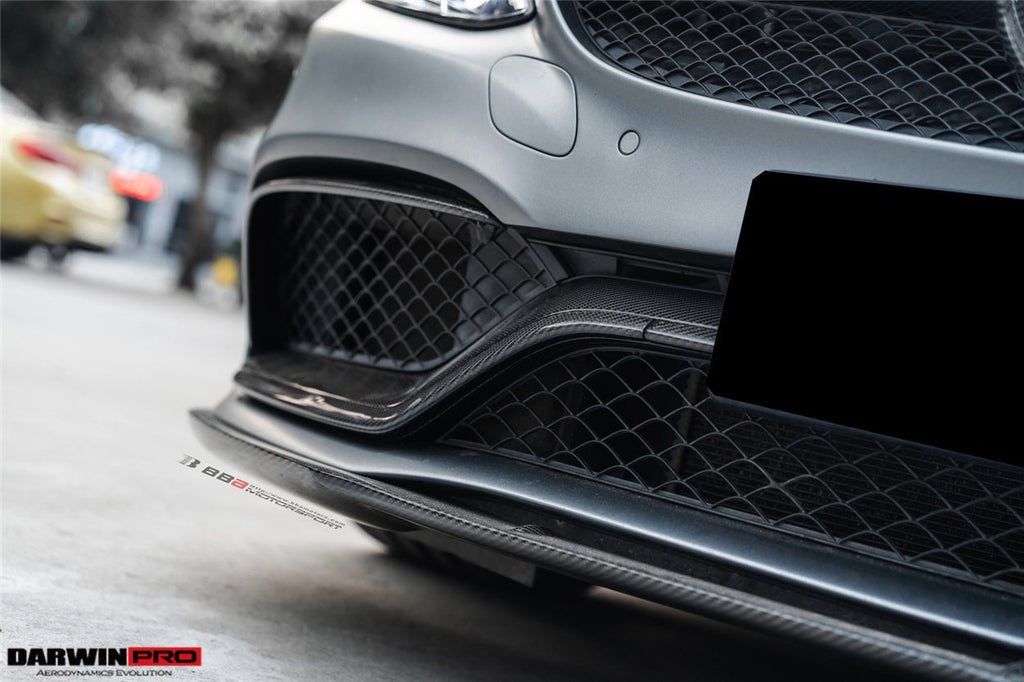 DARWINPRO - MERCEDES BENZ W205 C63&S 2015-2021 CARBON FIBER FRONT CANARDS