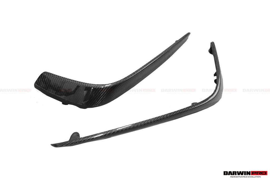 DARWINPRO - MERCEDES BENZ W205 C63&S 2015-2021 CARBON FIBER FRONT CANARDS