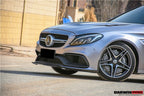 DARWINPRO - MERCEDES BENZ W205 C63&S 2015-2021 CARBON FIBER FRONT CANARDS