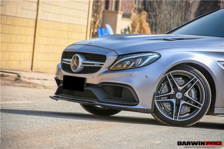 DARWINPRO - MERCEDES BENZ W205 C63&S 2015-2021 CARBON FIBER FRONT CANARDS