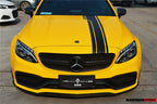 DARWINPRO - MERCEDES BENZ W205 C63&S 2015-2021 CARBON FIBER FRONT CANARDS