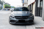 DARWINPRO - MERCEDES BENZ W205 C63&S 2015-2021 CARBON FIBER FRONT CANARDS
