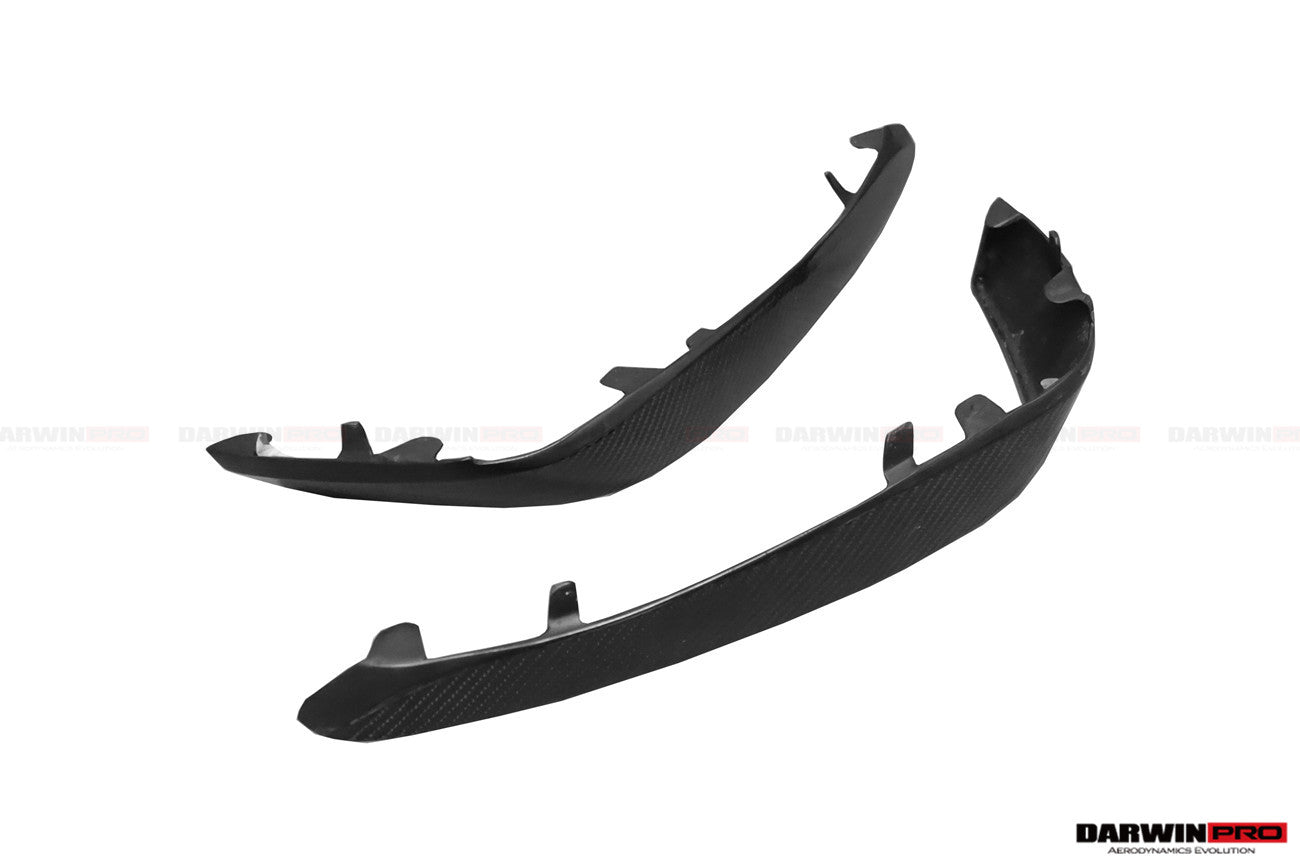 DARWINPRO - MERCEDES BENZ W205 C63&S 2015-2021 CARBON FIBER FRONT CANARDS