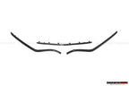 DARWINPRO - MERCEDES BENZ W205 C63&S AMG 2015 -2021 CARBON FIBER FRONT BUMPER TRIM SET (4PCS)