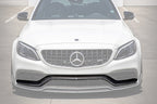 DARWINPRO - MERCEDES BENZ W205 C63&S AMG 2015 -2021 CARBON FIBER FRONT BUMPER TRIM SET (4PCS)