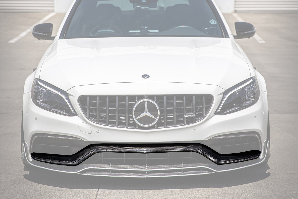 DARWINPRO - MERCEDES BENZ W205 C63&S AMG 2015 -2021 CARBON FIBER FRONT BUMPER TRIM SET (4PCS)