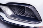 DARWINPRO - MERCEDES BENZ W205 C63&S AMG 2015 -2021 CARBON FIBER FRONT BUMPER TRIM SET (4PCS)