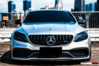 DARWINPRO - MERCEDES BENZ W205 C63&S AMG 2015 -2021 CARBON FIBER FRONT BUMPER TRIM SET (4PCS)