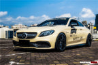 DARWINPRO  MERCEDES BENZ W205 C63/S COUPE 2015-2021 BKSS STYLE CARBON FIBER FRONT LIP