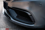 DARWINPRO  MERCEDES BENZ W205 C63/S COUPE 2015-2021 BKSS STYLE CARBON FIBER FRONT LIP