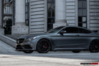 DARWINPRO  MERCEDES BENZ W205 C63/S COUPE 2015-2021 BKSS STYLE CARBON FIBER FRONT LIP