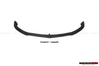 DARWINPRO  MERCEDES BENZ W205 C63/S COUPE 2015-2021 BKSS STYLE CARBON FIBER FRONT LIP
