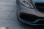 DARWINPRO  MERCEDES BENZ W205 C63/S COUPE 2015-2021 BKSS STYLE CARBON FIBER FRONT LIP
