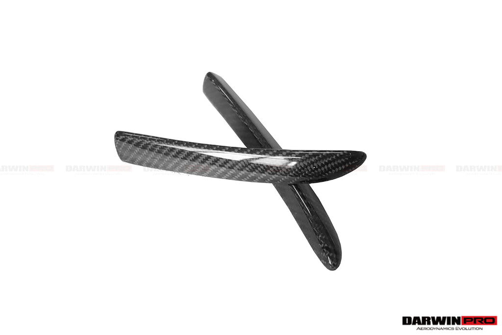 DARWINPRO  MERCEDES BENZ W205 C63/S COUPE 2015-2021 BKSS STYLE CARBON FIBER FRONT LIP
