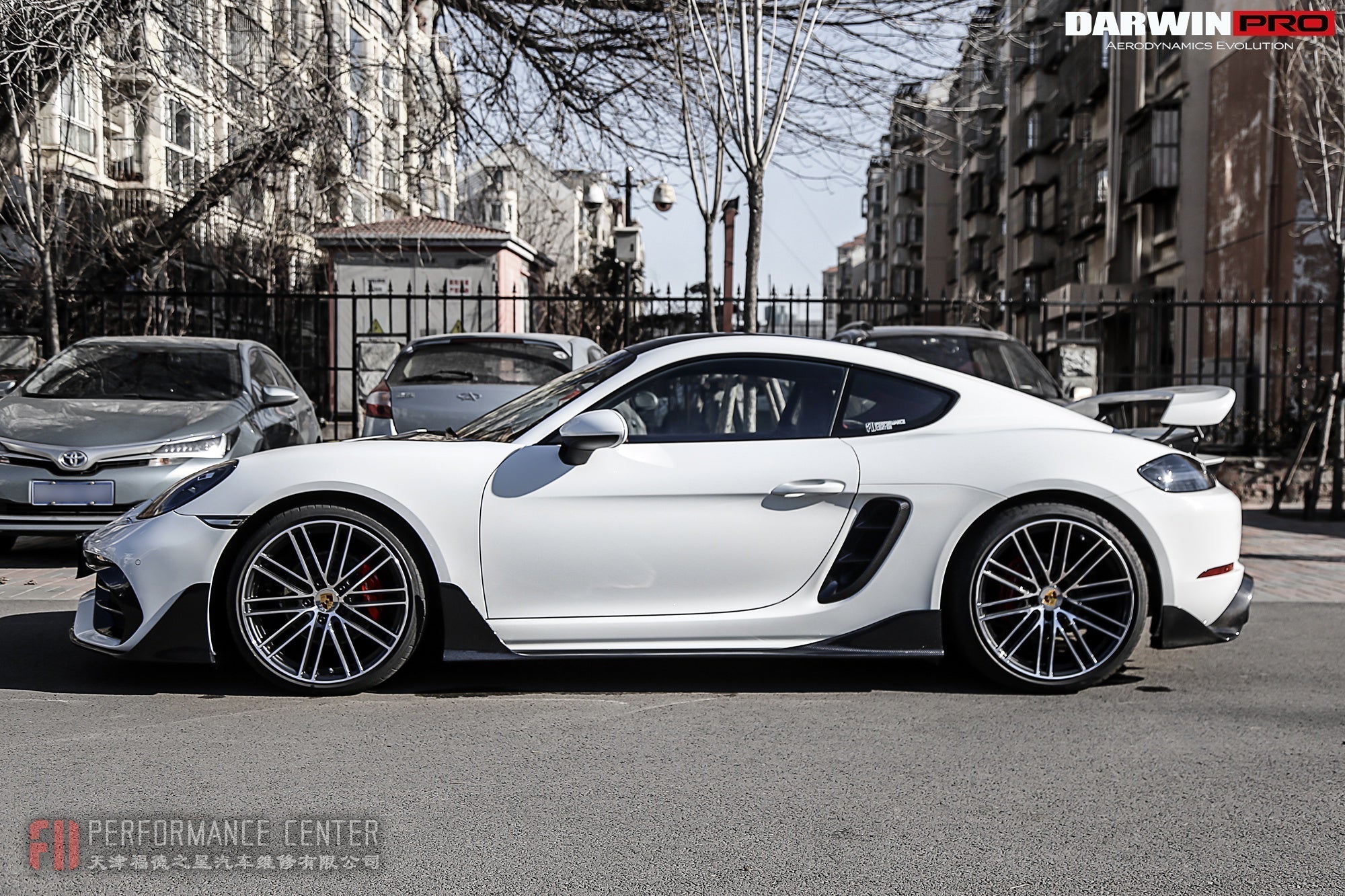 DARWINPRO - PORSCHE 718 CAYMAN & BOXSTER 2016-2024 CARBON FIBRE SIDE AIR VENTS