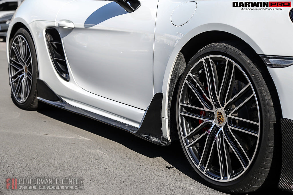 DARWINPRO - PORSCHE 718 CAYMAN & BOXSTER 2016-2024 CARBON FIBRE SIDE AIR VENTS