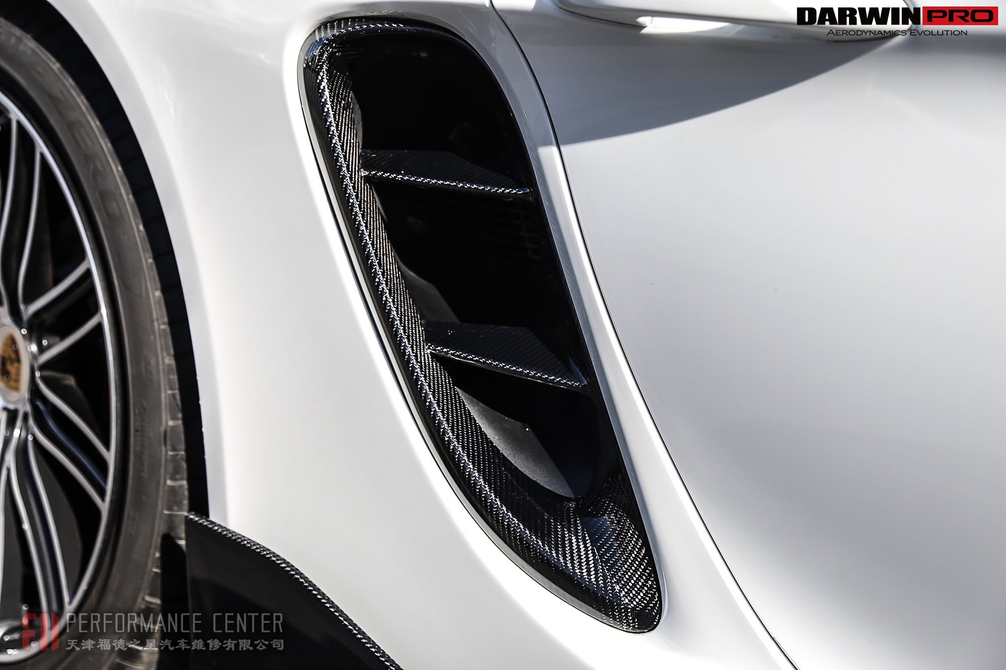 DARWINPRO - PORSCHE 718 CAYMAN & BOXSTER 2016-2024 CARBON FIBRE SIDE AIR VENTS
