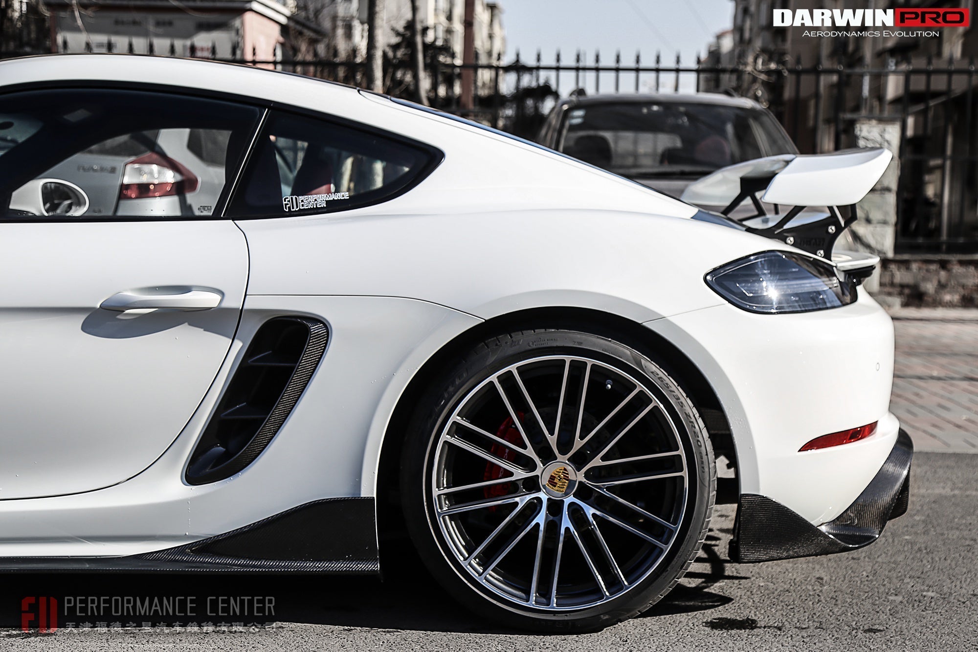 DARWINPRO - PORSCHE 718 CAYMAN & BOXSTER 2016-2024 CARBON FIBRE SIDE AIR VENTS