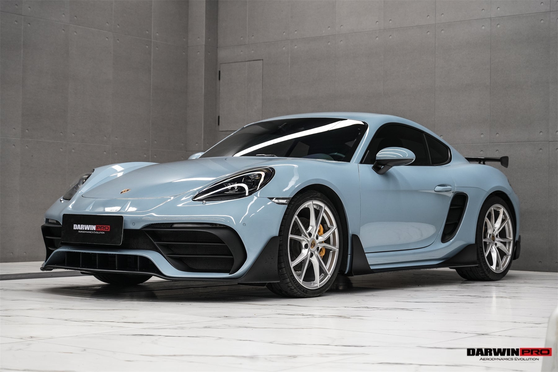 DARWINPRO - PORSCHE 718 CAYMAN & BOXSTER STUTTMATE PARTIAL CARBON FIBRE FRONT BUMPER