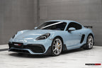 DARWINPRO - PORSCHE 718 CAYMAN & BOXSTER STUTTMATE PARTIAL CARBON FIBRE FRONT BUMPER