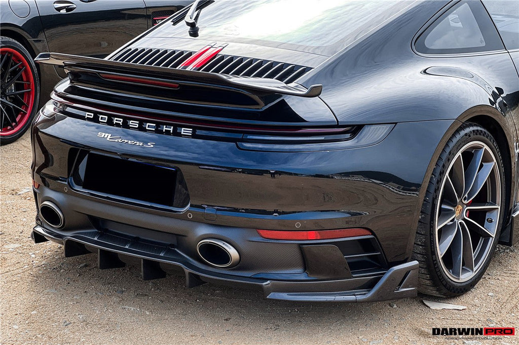 DARWINPRO - PORSCHE 911 992 CARRERA S/4/4S/TARGA SD SPORT DESIGN REAR DIFFUSER