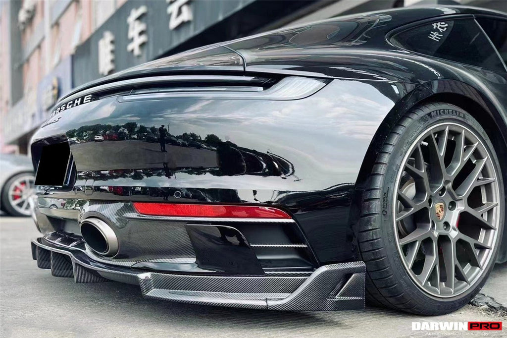 DARWINPRO - PORSCHE 911 992 CARRERA S/4/4S/TARGA SD SPORT DESIGN REAR DIFFUSER