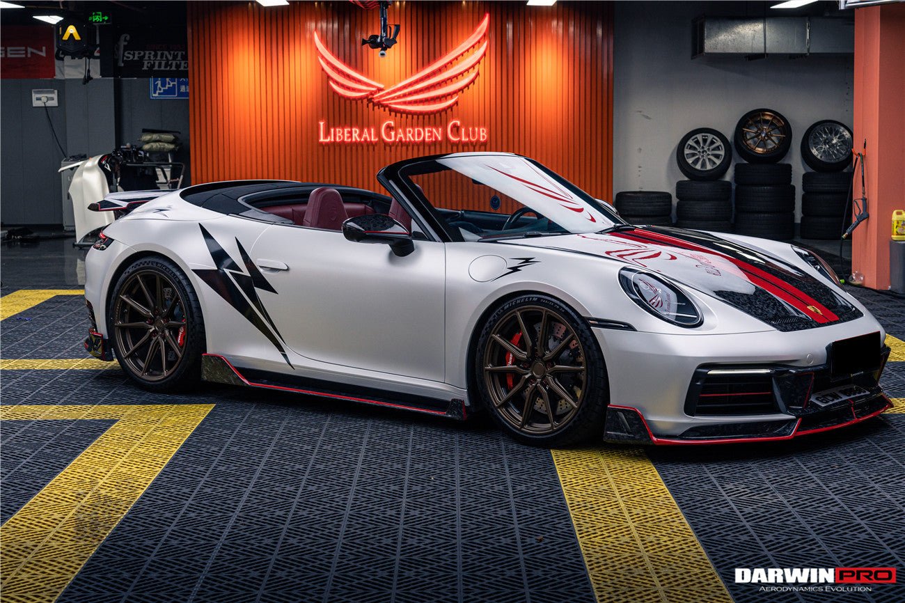 DARWINPRO - PORSCHE 911 992 CARRERA S/4/4S/TARGA/CABRIOLET BKSS STYLE FRONT LIP