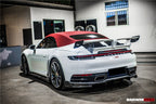 DARWINPRO - PORSCHE 911 992 CARRERA S/4/4S/TARGA/CABRIOLET BKSS STYLE REAR DIFFUSER