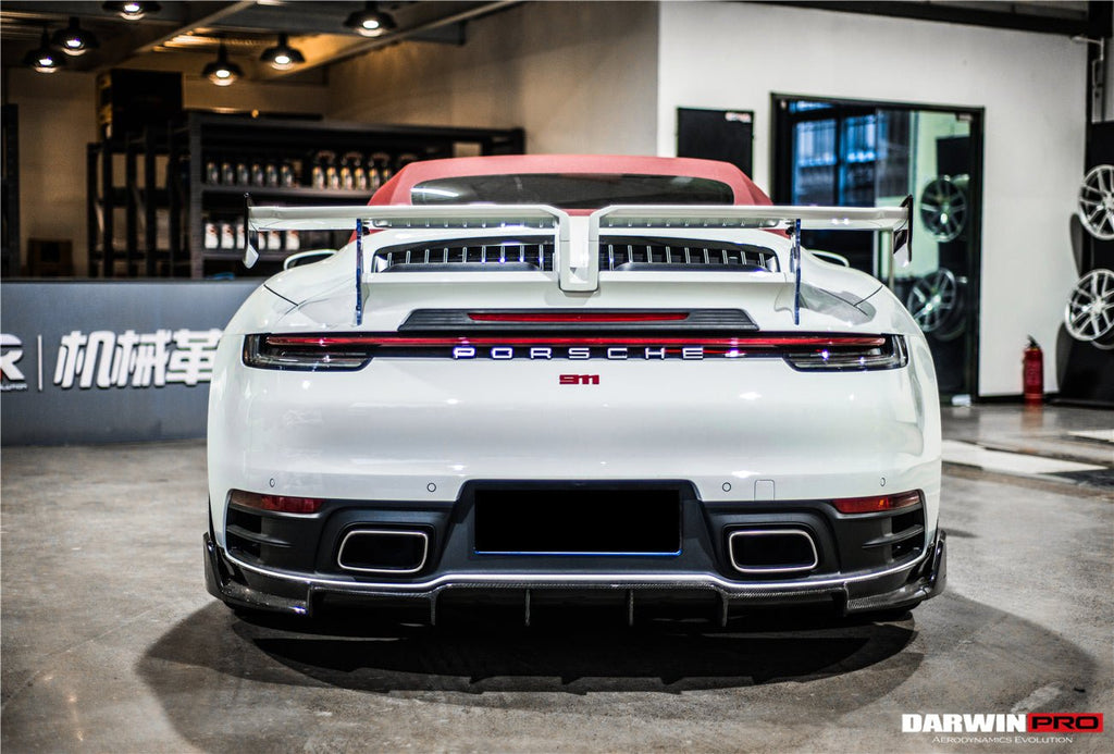 DARWINPRO - PORSCHE 911 992 CARRERA S/4/4S/TARGA/CABRIOLET BKSS STYLE REAR DIFFUSER