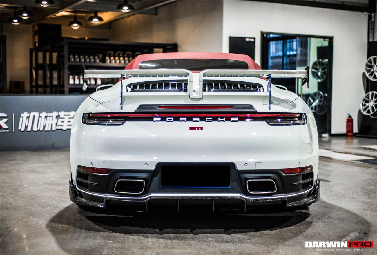 DARWINPRO - PORSCHE 911 992 CARRERA S/4/4S/TARGA/CABRIOLET BKSS STYLE REAR DIFFUSER
