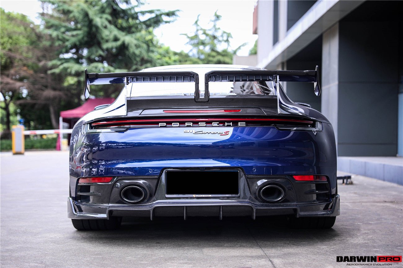 DARWINPRO - PORSCHE 911 992 CARRERA S/4/4S/TARGA/CABRIOLET BKSS STYLE REAR DIFFUSER