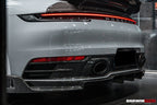 DARWINPRO - PORSCHE 911 992 CARRERA S/4/4S/TARGA/CABRIOLET BKSS STYLE REAR DIFFUSER